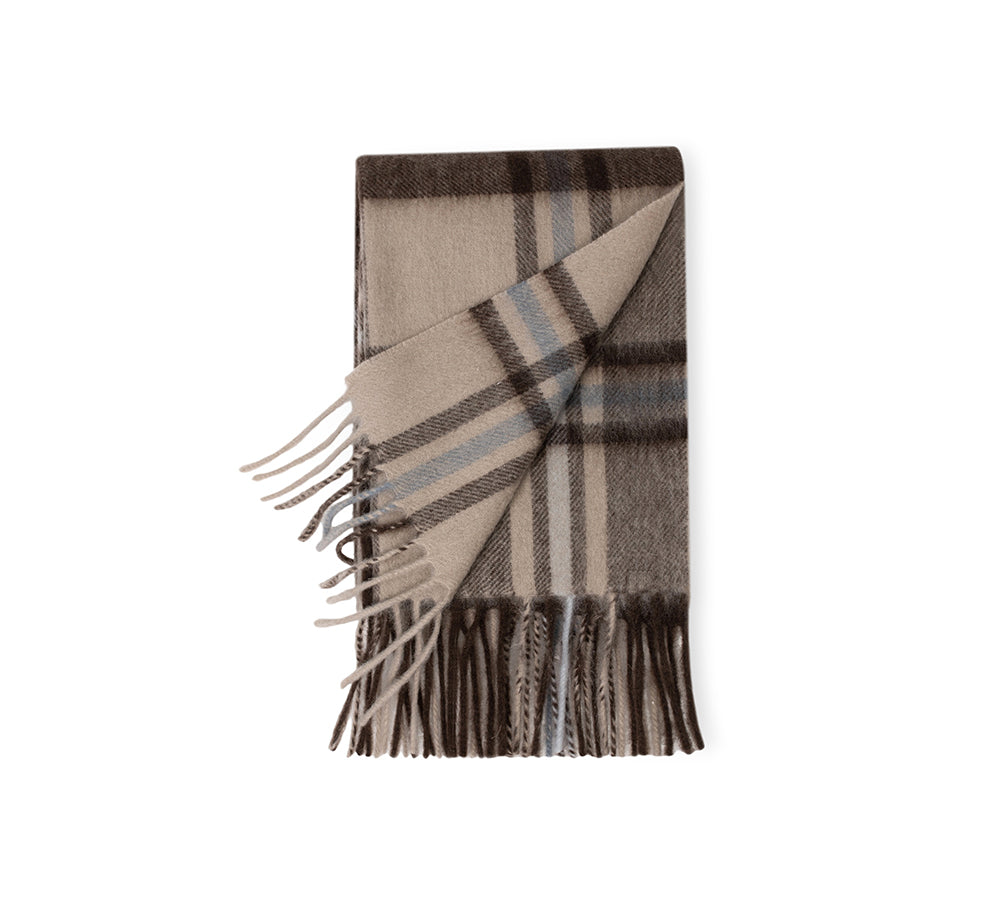 AUSTRALIAN SHEPHERD® 100% Wool Check Snovia Scarf UGG AUSTRALIAN SHEPHERD