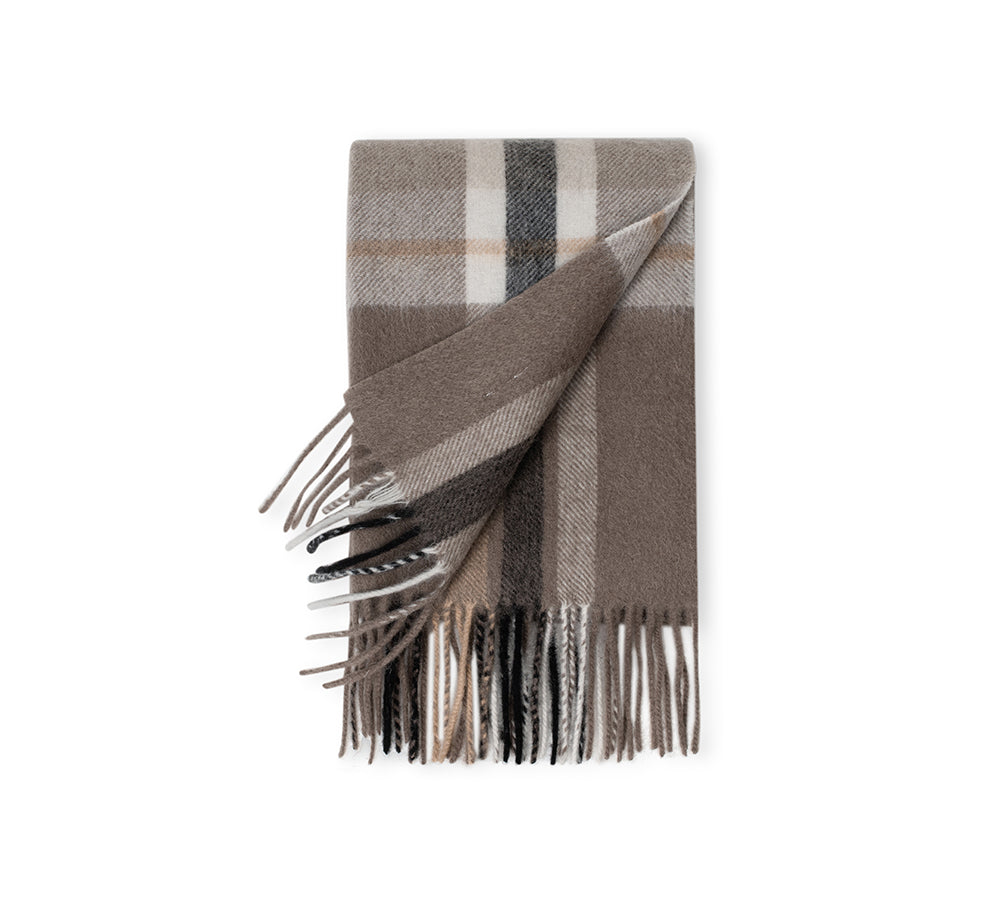 AUSTRALIAN SHEPHERD® 100% Wool Check Solara Scarf UGG AUSTRALIAN SHEPHERD