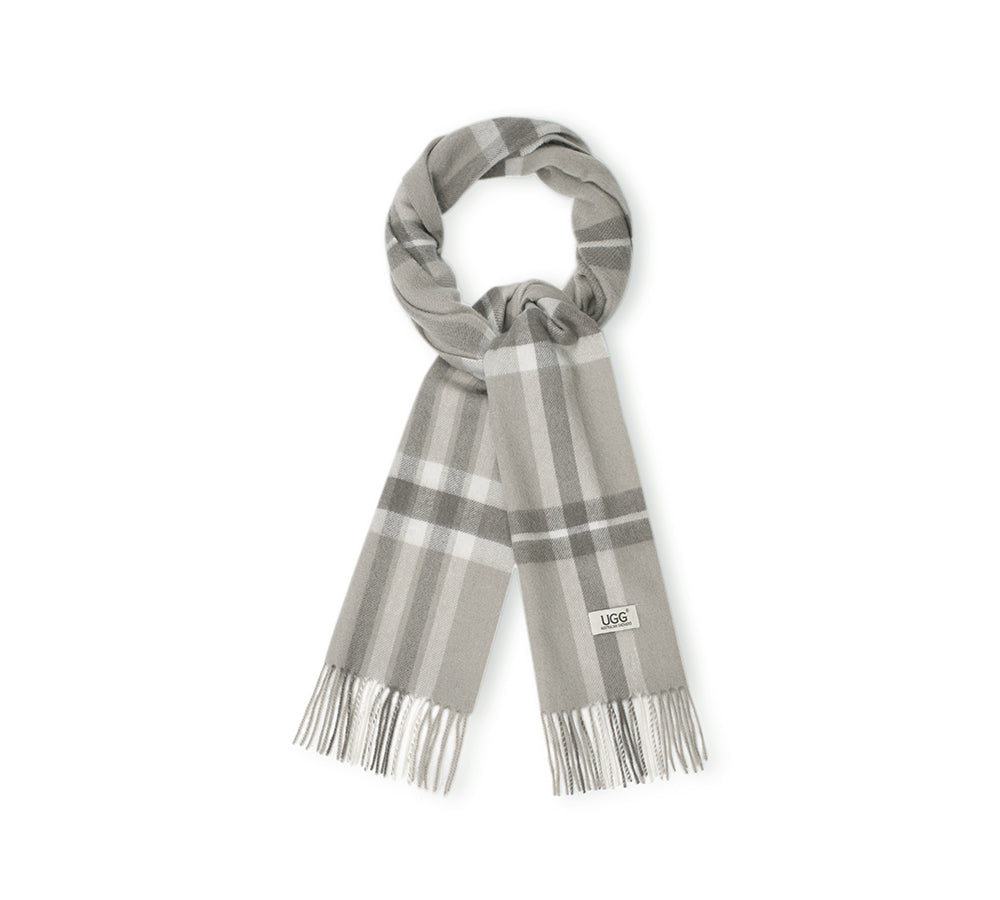AUSTRALIAN SHEPHERD® 100% Wool Check Solara Scarf UGG AUSTRALIAN SHEPHERD