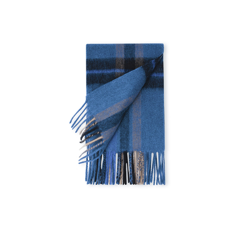 AUSTRALIAN SHEPHERD® 100% Wool Check Solara Scarf UGG AUSTRALIAN SHEPHERD