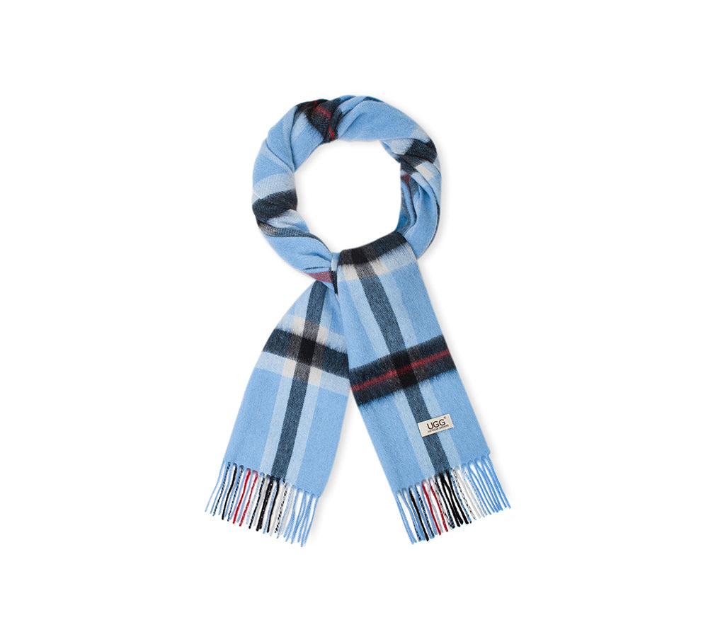AUSTRALIAN SHEPHERD® 100% Wool Check Solara Scarf UGG AUSTRALIAN SHEPHERD