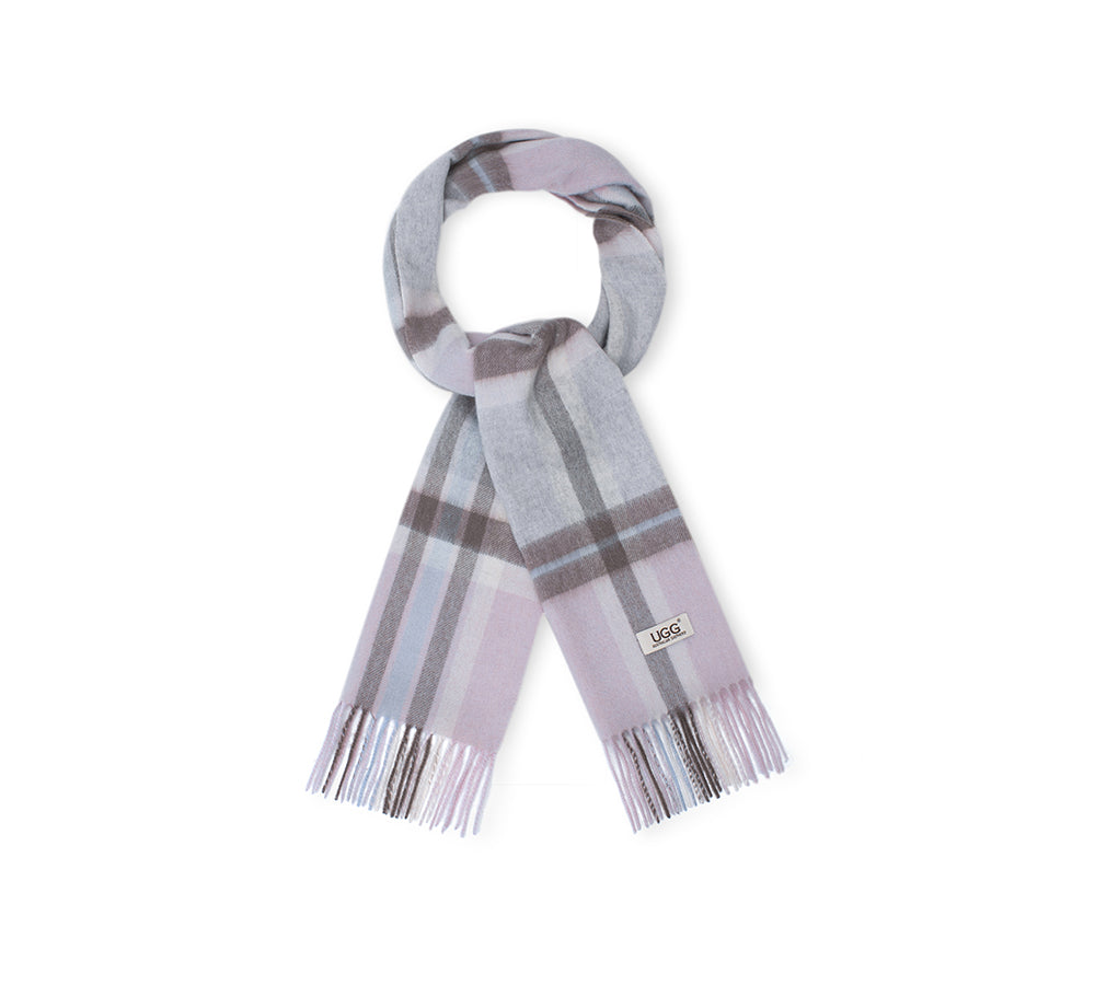 AUSTRALIAN SHEPHERD® 100% Wool Check Solara Scarf UGG AUSTRALIAN SHEPHERD