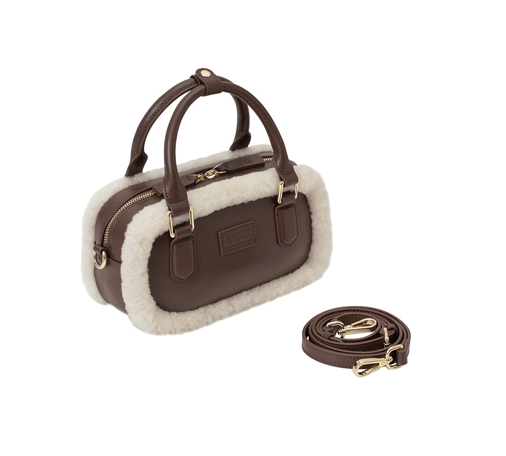 AUSTRALIAN SHEPHERD® Women Hand Carry Adjustable Strap Over Shoulder Zip Shayla Bag UGG AUSTRALIAN SHEPHERD