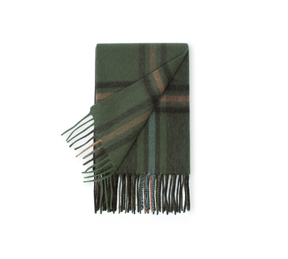 AUSTRALIAN SHEPHERD® 100% Wool Check Snovia Scarf UGG AUSTRALIAN SHEPHERD