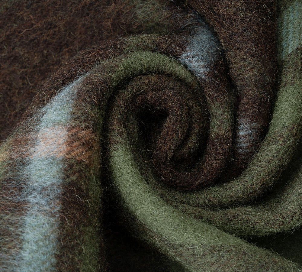 AUSTRALIAN SHEPHERD® 100% Wool Check Snovia Scarf UGG AUSTRALIAN SHEPHERD