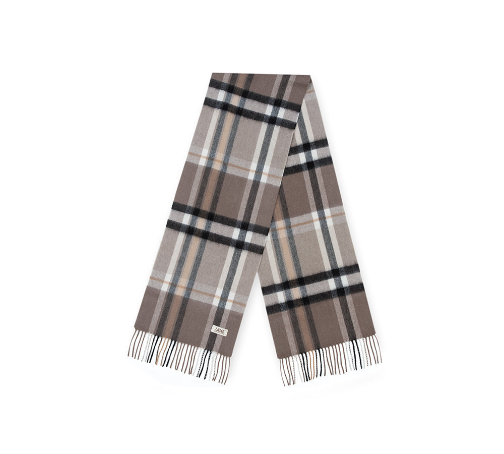 AUSTRALIAN SHEPHERD® 100% Wool Check Solara Scarf UGG AUSTRALIAN SHEPHERD