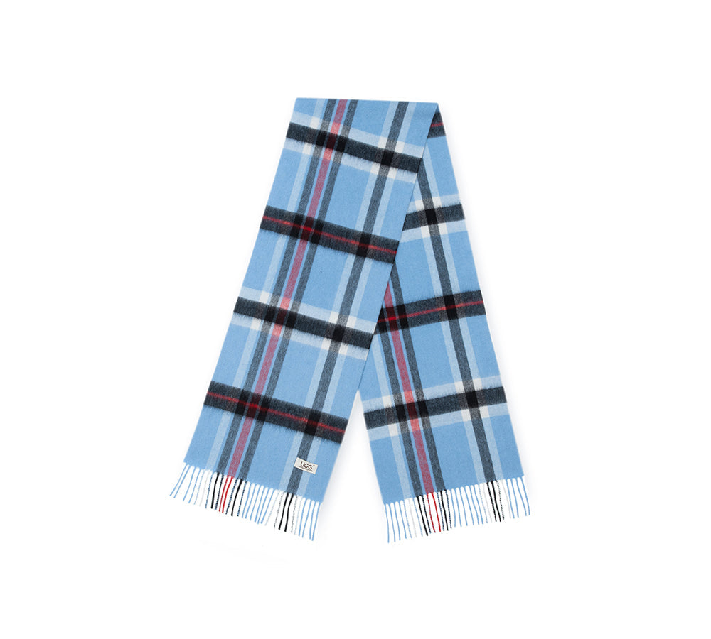 AUSTRALIAN SHEPHERD® 100% Wool Check Solara Scarf UGG AUSTRALIAN SHEPHERD