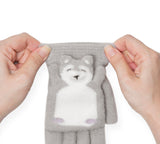 EVERAU® Fingerless Ultra Plush Knit Bearling Gloves