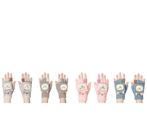 EVERAU® Fingerless Ultra Plush Knit Ewe Gloves