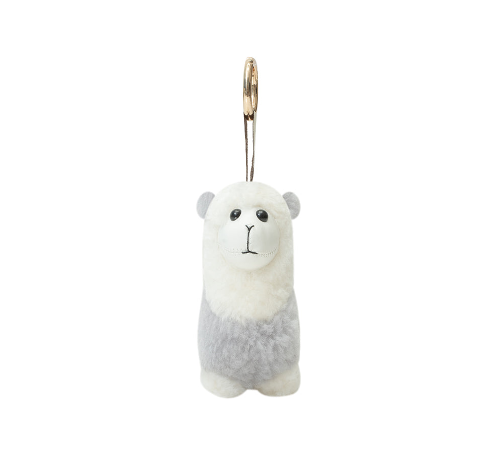AUSTRALIAN SHEPHERD® UGG Keychain Fluffy Alpaca MooMoo UGG AUSTRALIAN SHEPHERD