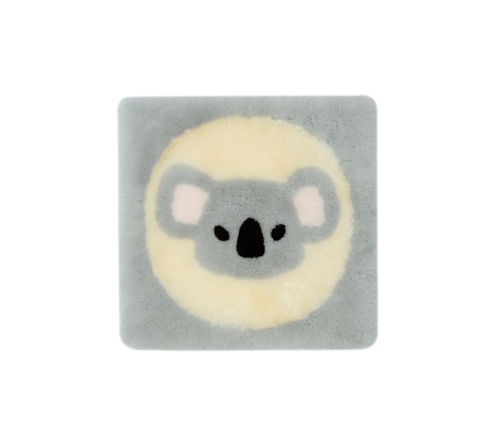 AUSTRALIAN SHEPHERD® Square Australian Sheepskin Wool Cushion UGG AUSTRALIAN SHEPHERD