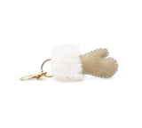 AUSTRALIAN SHEPHERD® UGG Glove Fluffy Sheepskin Wool Keyring UGG AUSTRALIAN SHEPHERD