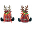 🎁 EVERAU® Christmas Reindeer Check Drawstring Bag