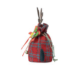 EVERAU® Festive Holiday Pouch Reindeer Christmas Gift Bag EVERAU