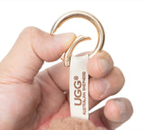 AUSTRALIAN SHEPHERD® Fluffy Sheepskin Wool Sheep Keyrings