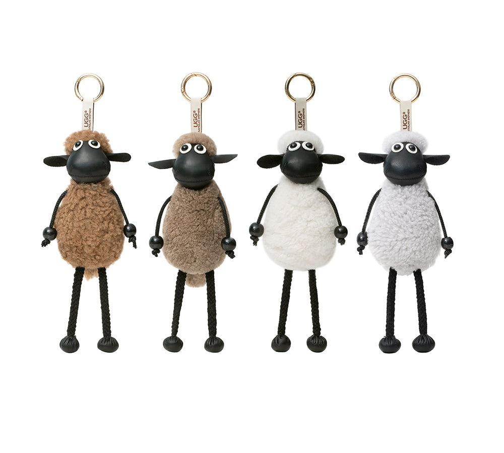 AUSTRALIAN SHEPHERD® Fluffy Sheep Keyrings