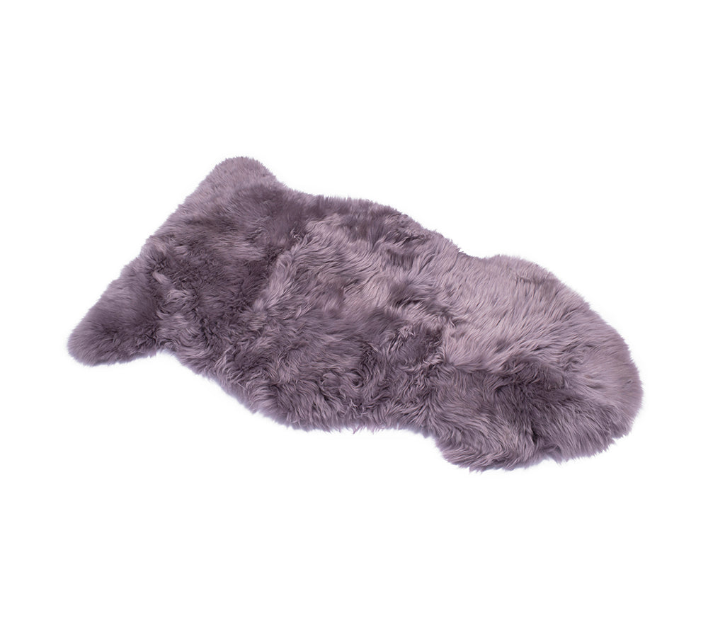 EVERAU® Premium Australian Sheepskin Wool Single Color Long Rugs 105cm EVERAU