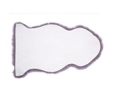 EVERAU® Premium Australian Sheepskin Wool Single Color Long Rugs 105cm EVERAU
