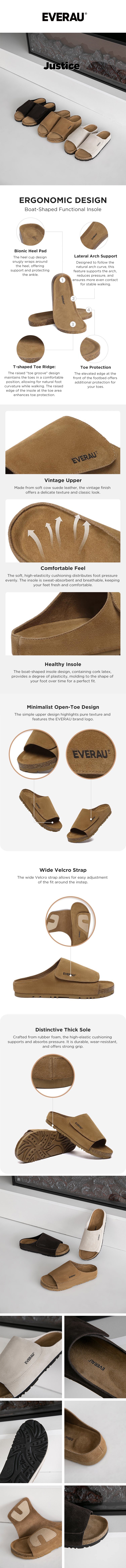 EVERAU® Men Slides Justice