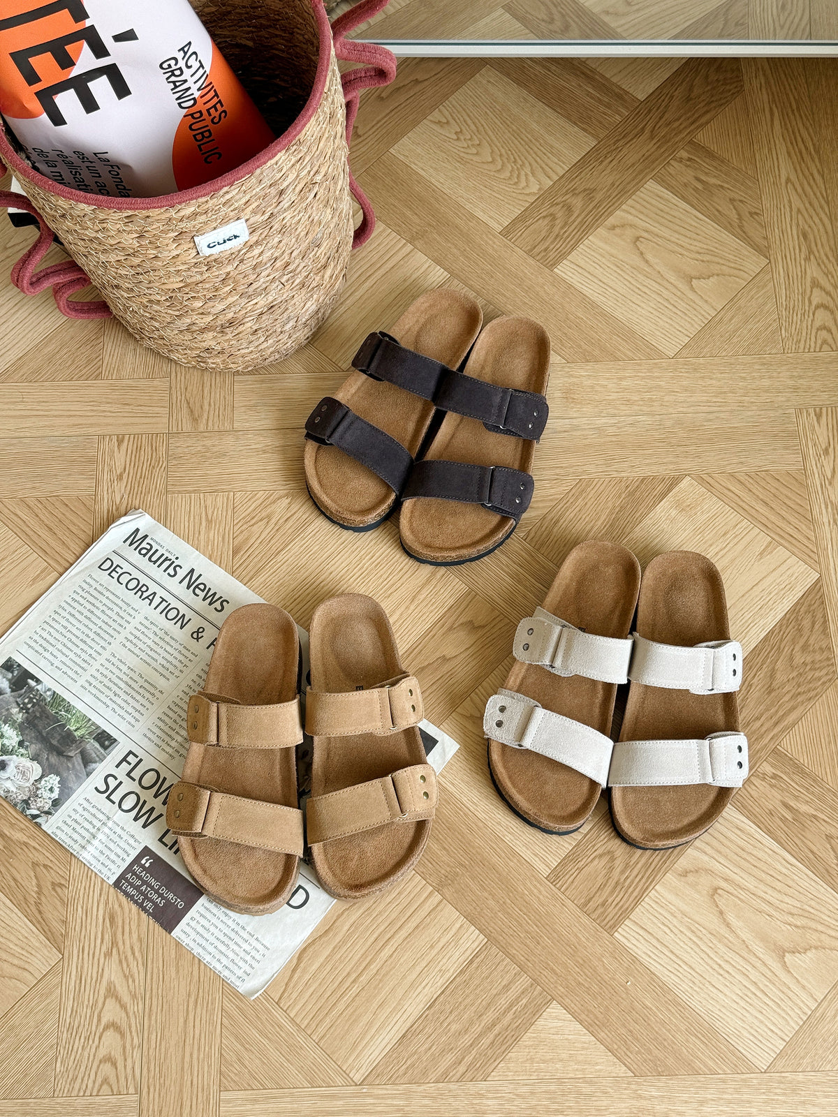 EVERAU® Unisex Slides Aurelia