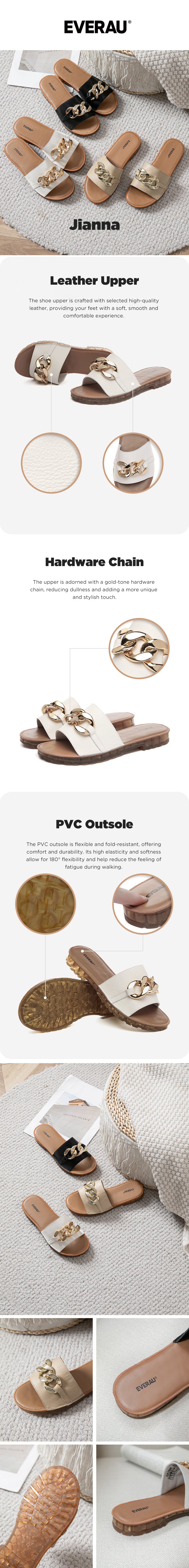 EVERAU® Women Slides Jianna