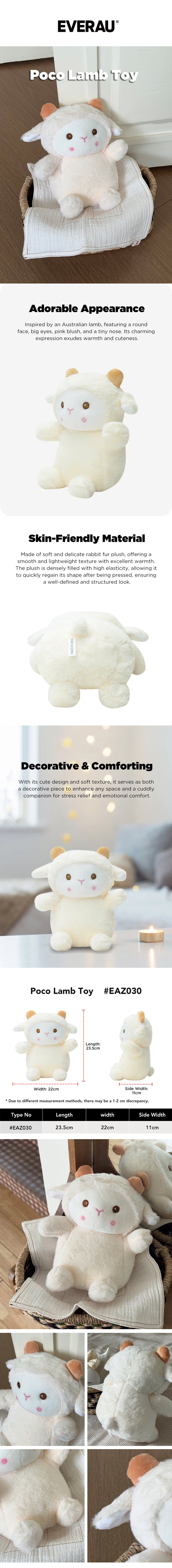 EVERAU® Poco Lamb Toy