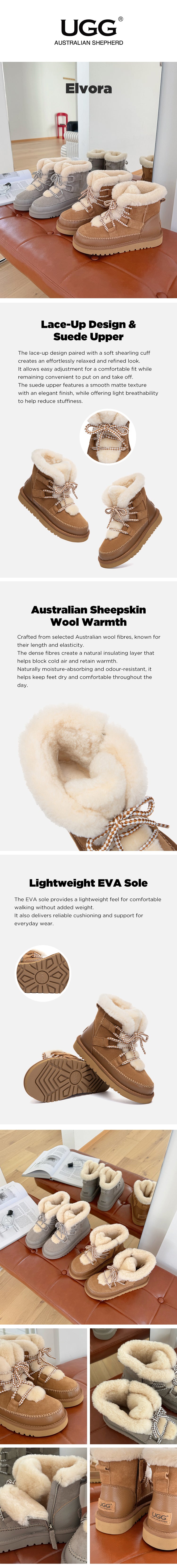 AUSTRALIAN SHEPHERD® UGG Boots Women Elvora