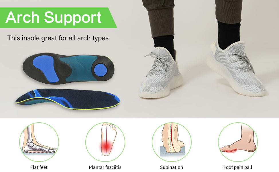 TARRAMARRA®  Arch Support Orthotic Insole