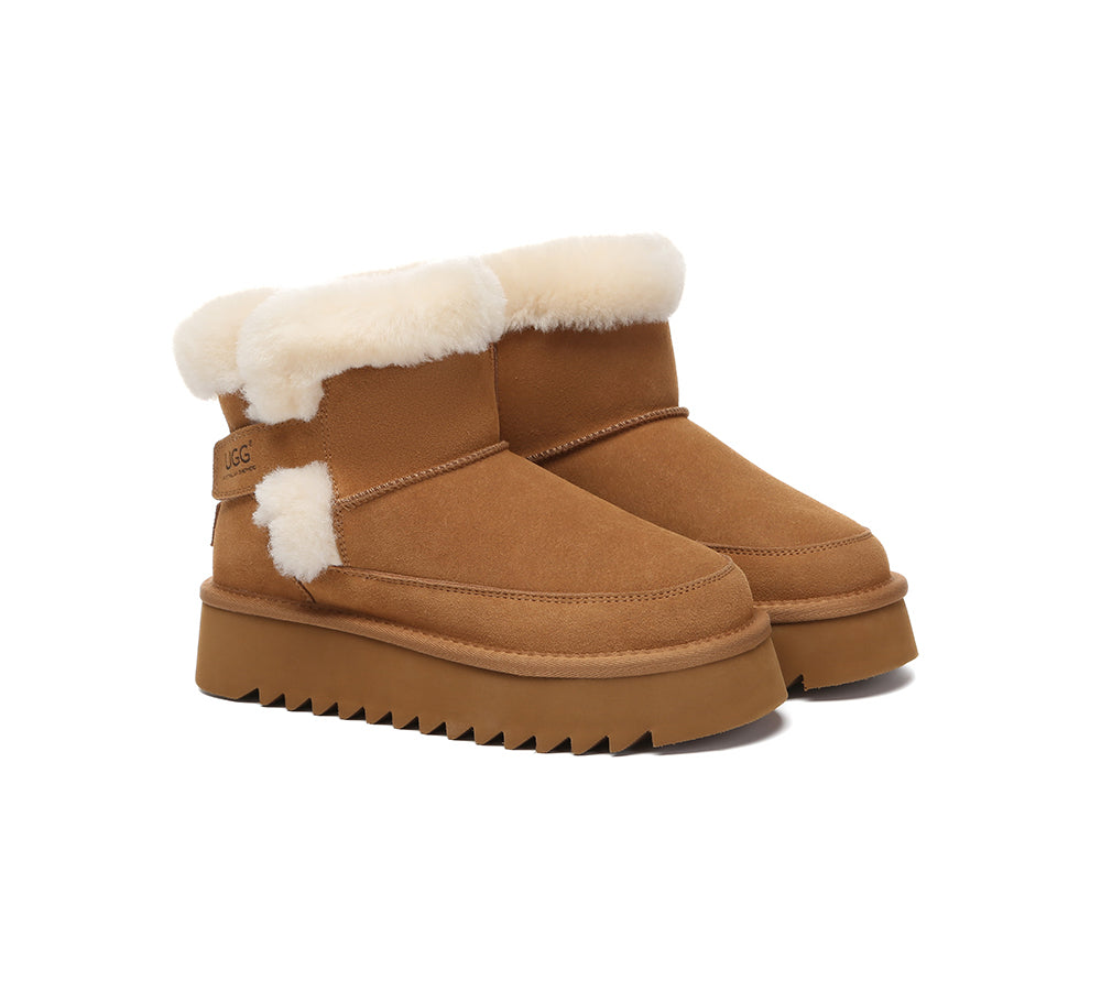 AUSTRALIAN SHEPHERD® UGG プラットフォーム 22cm AUSTRALIAN SHEPHERD® UGG Boots Shearling Platform Bynnie – UGG EXPRESS