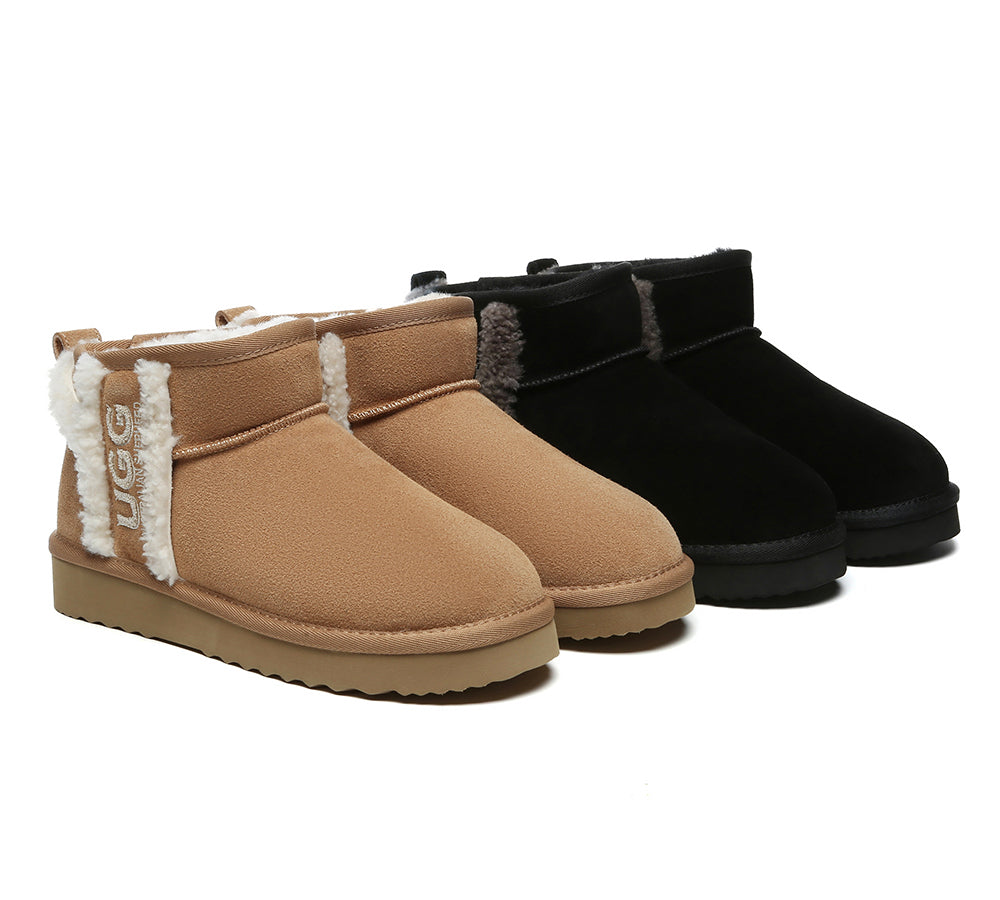 AUSTRALIAN SHEPHERD® UGG Boots Shearling Ultra Mini Darby