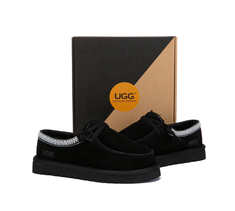 AUSTRALIAN SHEPHERD®UGG Slippers Moccasin Marek UGG AUSTRALIAN SHEPHERD