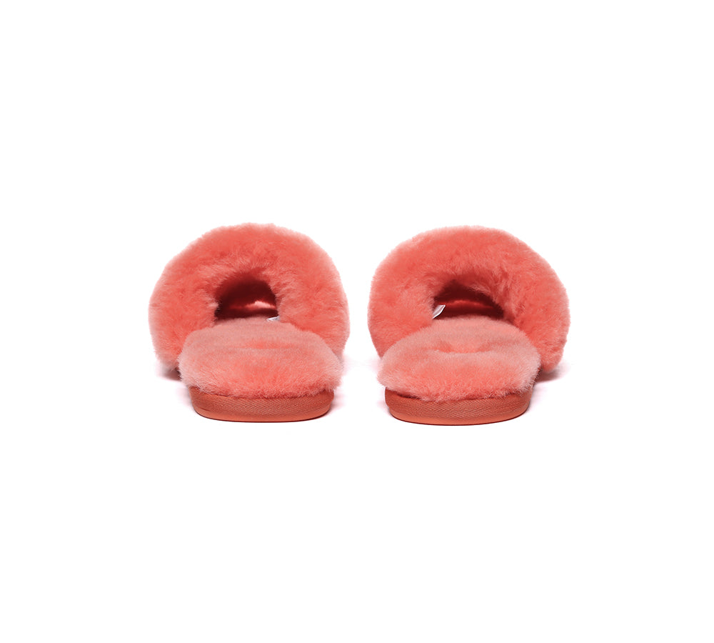 EVERAU® UGG Women Fluffy Slides Nala