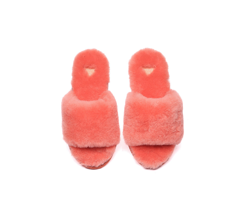 EVERAU® UGG Women Fluffy Slides Nala