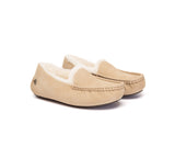 EVERAU® UGG Slippers Sheepskin Wool Moccasin Loafers Pielet EVERAU