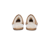 EVERAU® UGG Slippers Men Sheepskin Wool Scuff Bennett - UGG EXPRESS