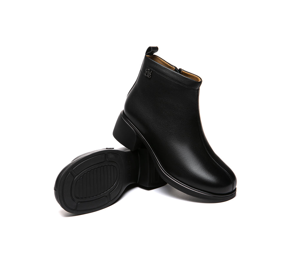 EVERAU® Women Leather Boots Valder EVERAU