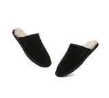 EVERAU® UGG Slippers Men Sheepskin Wool Scuff Bennett - UGG EXPRESS