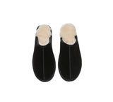 EVERAU® UGG Slippers Men Sheepskin Wool Scuff Bennett - UGG EXPRESS