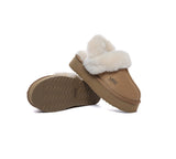 AUSTRALIAN SHEPHERD® UGG Slippers Women Removable Wool Strap Slingback Platform Musa - UGG EXPRESS