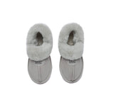 AUSTRALIAN SHEPHERD® UGG Slippers Women Removable Wool Fluffy Strap Slingback Waffle - UGG EXPRESS