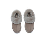 AUSTRALIAN SHEPHERD® UGG Slippers Women Removable Wool Strap Slingback Platform Musa - UGG EXPRESS