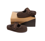 AUSTRALIAN SHEPHERD® UGG Slippers Sheepskin Wool Adjustable Strap Mary Jane Velly UGG AUSTRALIAN SHEPHERD