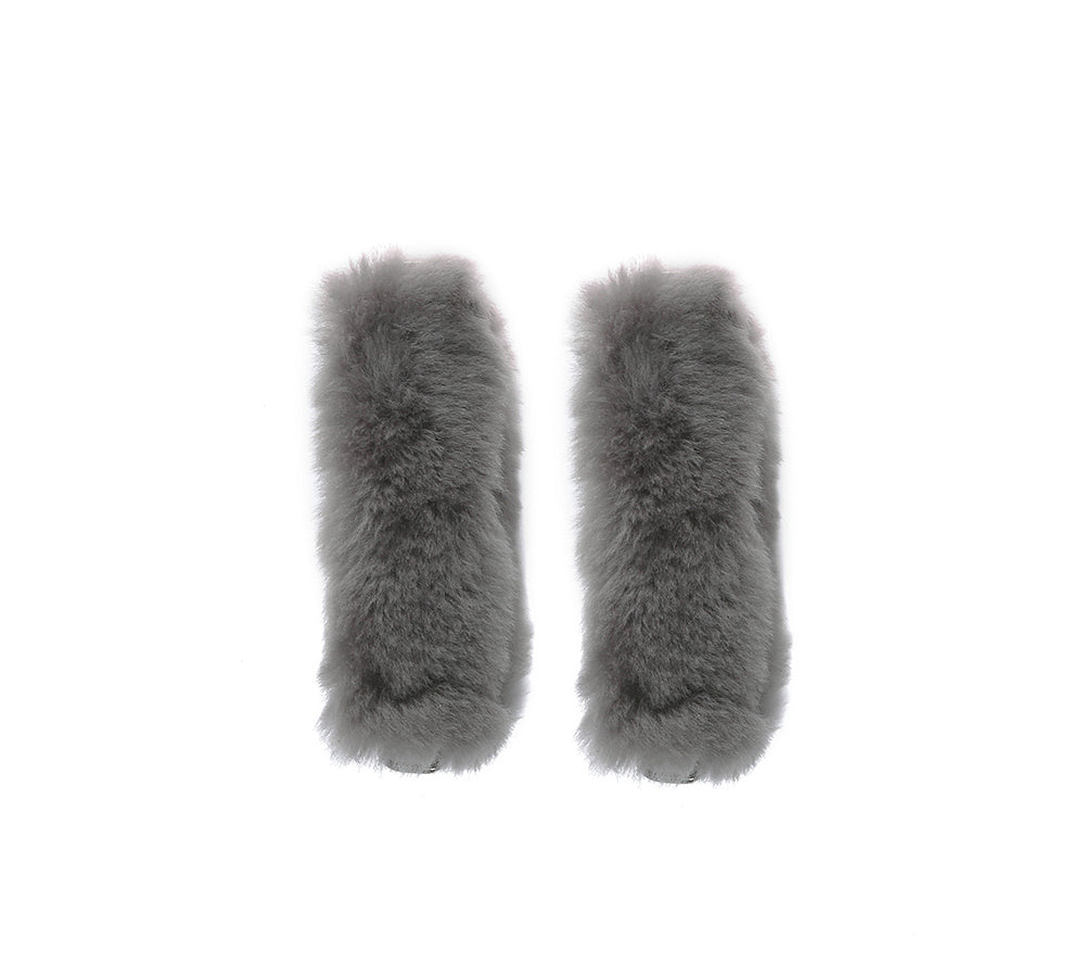 AUSTRALIAN SHEPHERD® Slippers Removable Elastic Metal Connection Plush Shearling Strap UGG AUSTRALIAN SHEPHERD