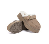 EVERAU® UGG Slippers Platform Merova Stud EVERAU