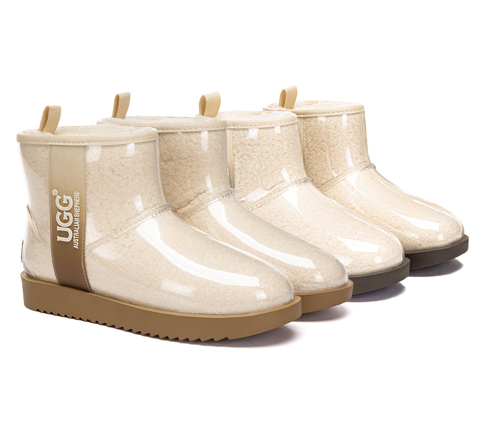 UGG Boots Women Clear Waterproof Shearling Coated Neo – UGGEXPRESS