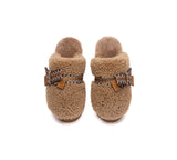 AUSTRALIAN SHEPHERD® UGG Slippers Women Sheepskin Wool Bow Platform Cecil UGG AUSTRALIAN SHEPHERD