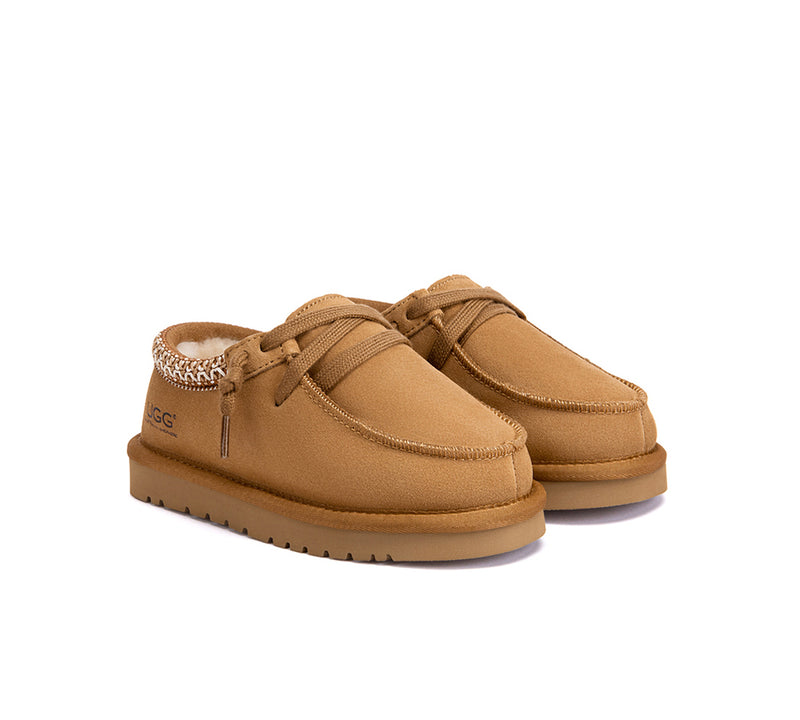 AUSTRALIAN SHEPHERD® UGG Moccasin Slippers Kids Marek UGG AUSTRALIAN SHEPHERD