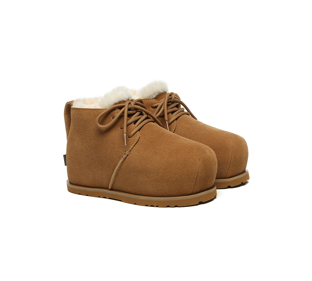 UGG EVERAU® UGG Boots Women Lace-Up Euro Loaf Paxton
