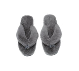 AUSTRALIAN SHEPHERD® UGG Thongs Women Fluffy Slides Farah