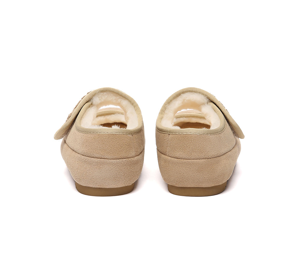 AUSTRALIAN SHEPHERD® UGG Slippers Sheepskin Wool Adjustable Strap Velvi UGG AUSTRALIAN SHEPHERD